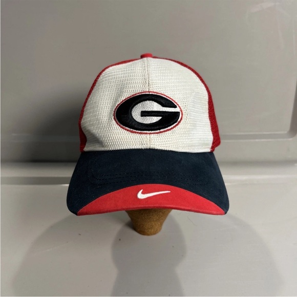 Nike Other - Vintage Team Nike Georgia Bulldogs Adjustable Hat OSFM Multicolor NCAA football